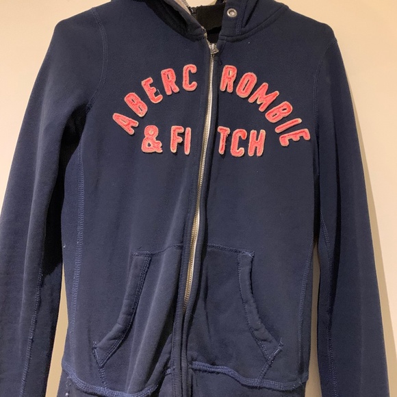 Navy Zip up Jacket - Picture 1 of 2